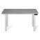 Adjustable table support AdapDesk Smart 4L 2 Motor 36mm Smoky Gray, Snow White, photo 7 mini