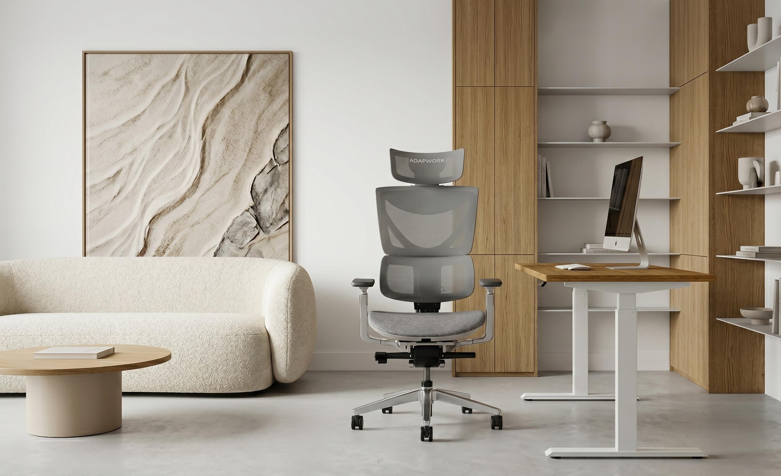 S3 Pro Senior ErgoChair Platinum Smoky Grey