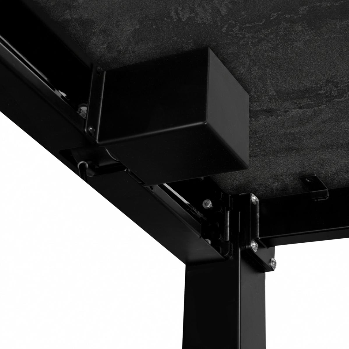 Adjustable table support AdapDesk Smart 4L 2 Motor 36mm Carbon Black, Space Black, photo 6