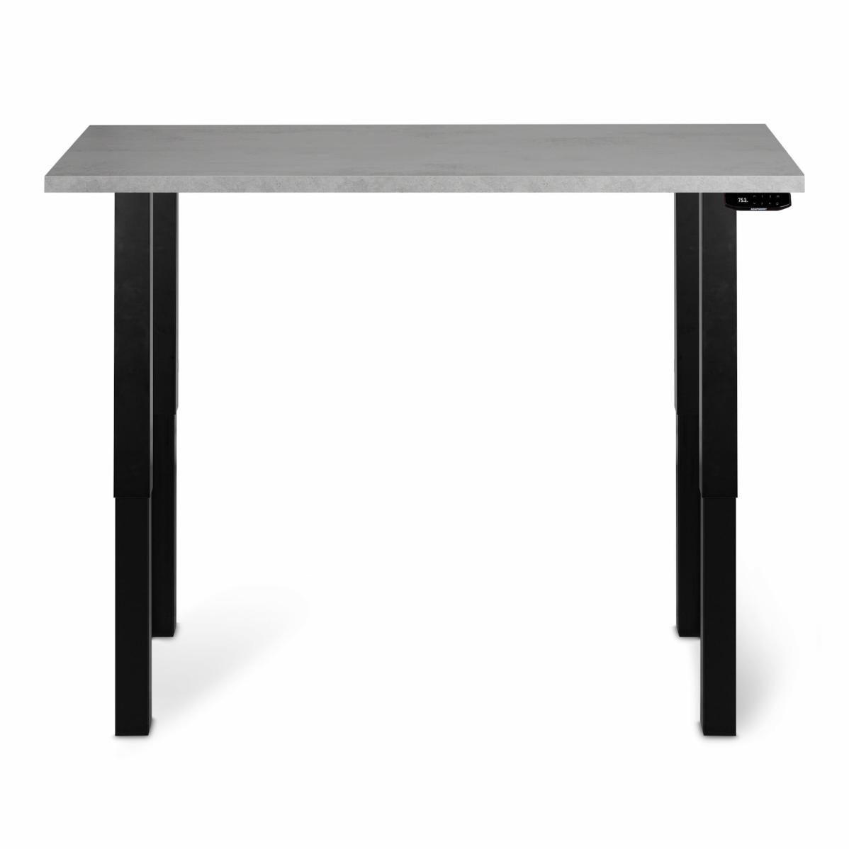 Adjustable table support AdapDesk Smart 4L 2 Motor 36mm Smoky Gray, Space Black, photo 5