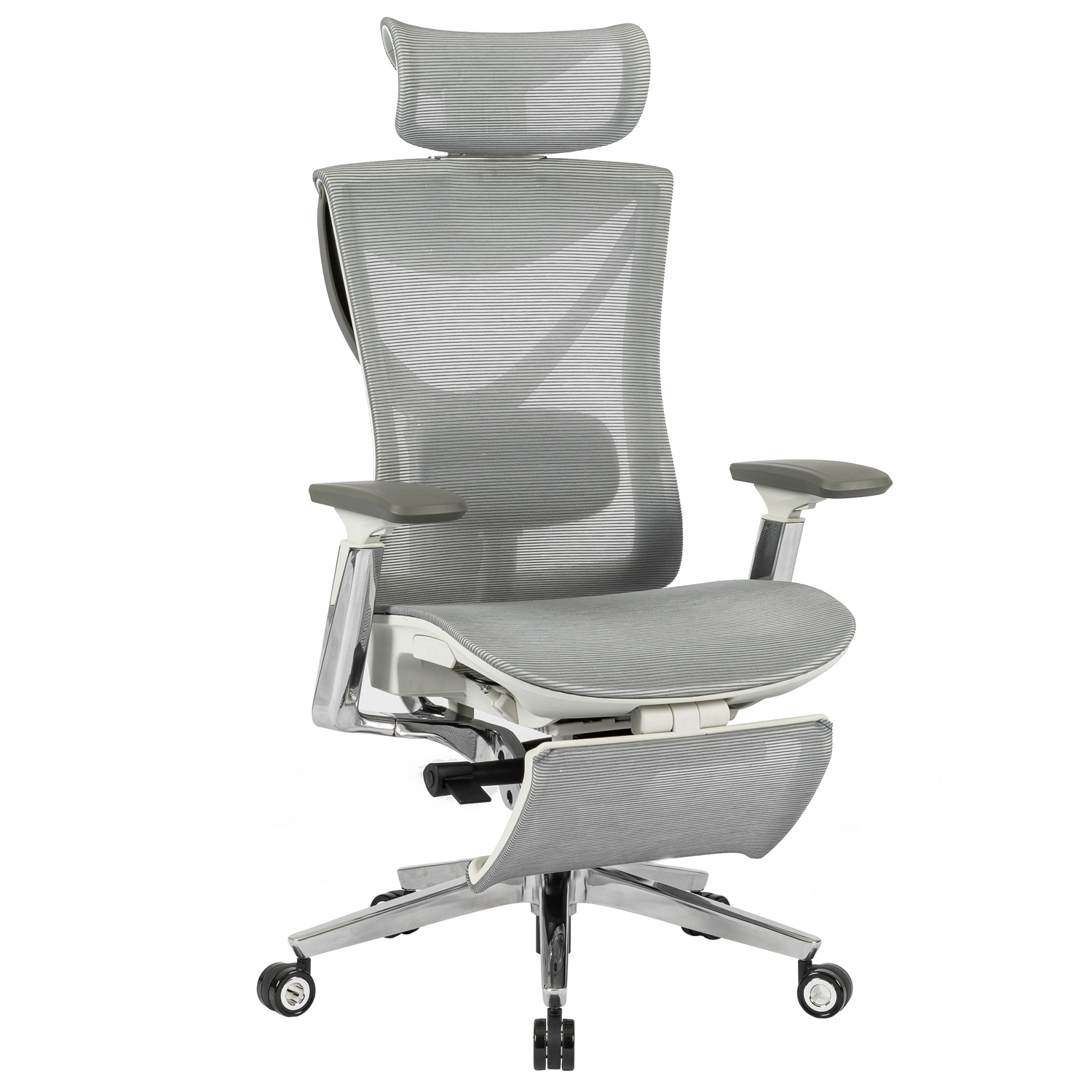 S1 Mesh Pro Max Senior ErgoChair Platinum Alpine Grey, photo 1