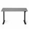 Adjustable table AdapDesk Smart 1 Motor 18mm Smoky Gray, Space Black, photo 7 mini