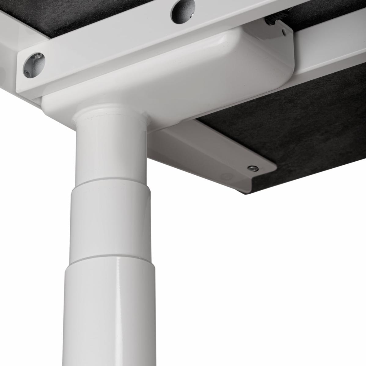 Adjustable table AdapDesk Smart 2 Motor Pro Speed 36мм Carbon Black, Snow White, photo 6