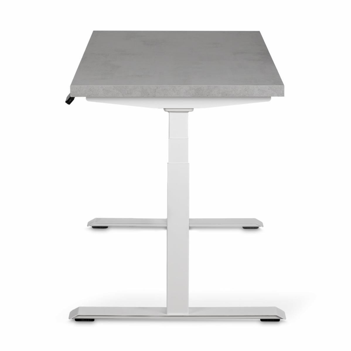 Adjustable table AdapDesk Smart 2 Motor Pro 36 Smoky Gray, Snow White, photo 3