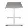 Adjustable table AdapDesk Smart 2 Motor Pro 36 Smoky Gray, Snow White, photo 3 mini