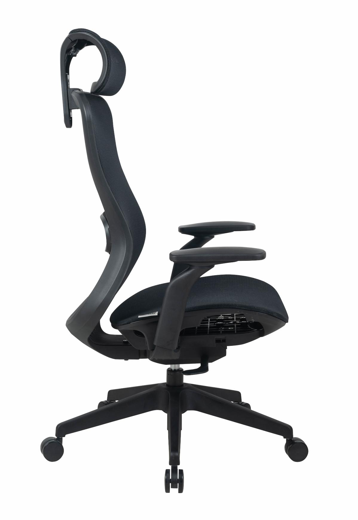 M4 Mesh Middle Ergochair Deep Black, photo 3