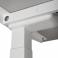 Adjustable table AdapDesk Smart 2 Motor Pro 36 Smoky Gray, Snow White, photo 6 mini