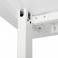 Adjustable table AdapDesk Smart Manual 18мм Crystal White, Snow White, photo 6 mini