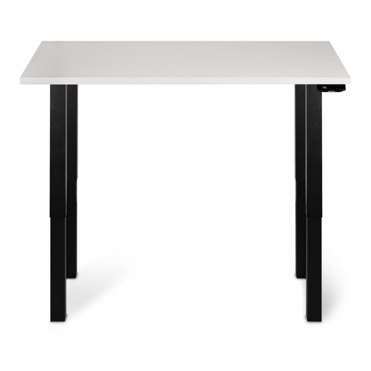 Adjustable table support AdapDesk Smart 4L 2 Motor 36mm Crystal White, Space Black, photo 5