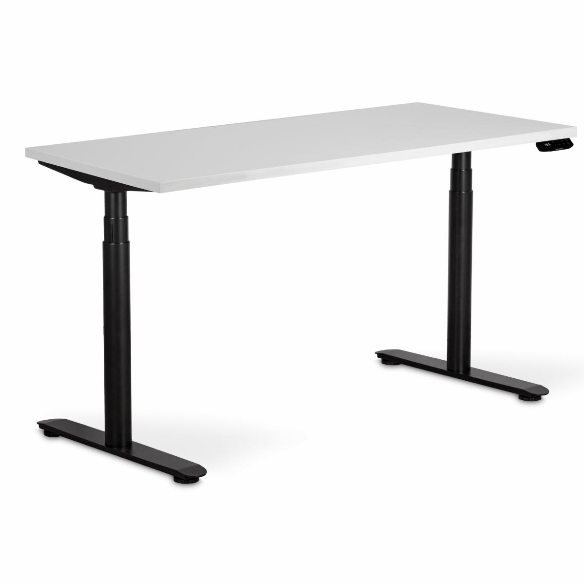 Adjustable table AdapDesk Smart 2 Motor Pro Speed 36мм Crystal White, Space Black, photo 8