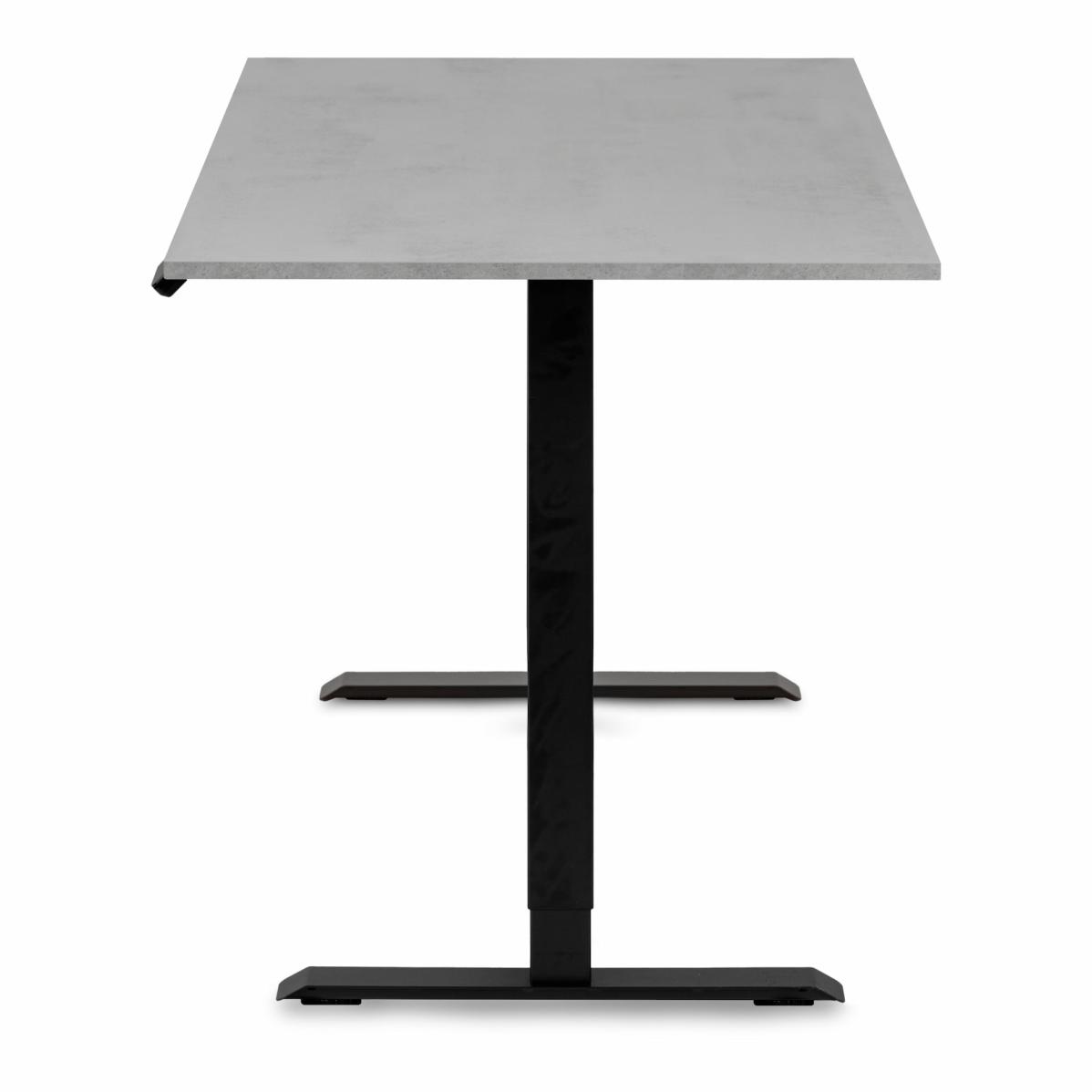 Adjustable table AdapDesk Smart 1 Motor 18mm Smoky Gray, Space Black, photo 3