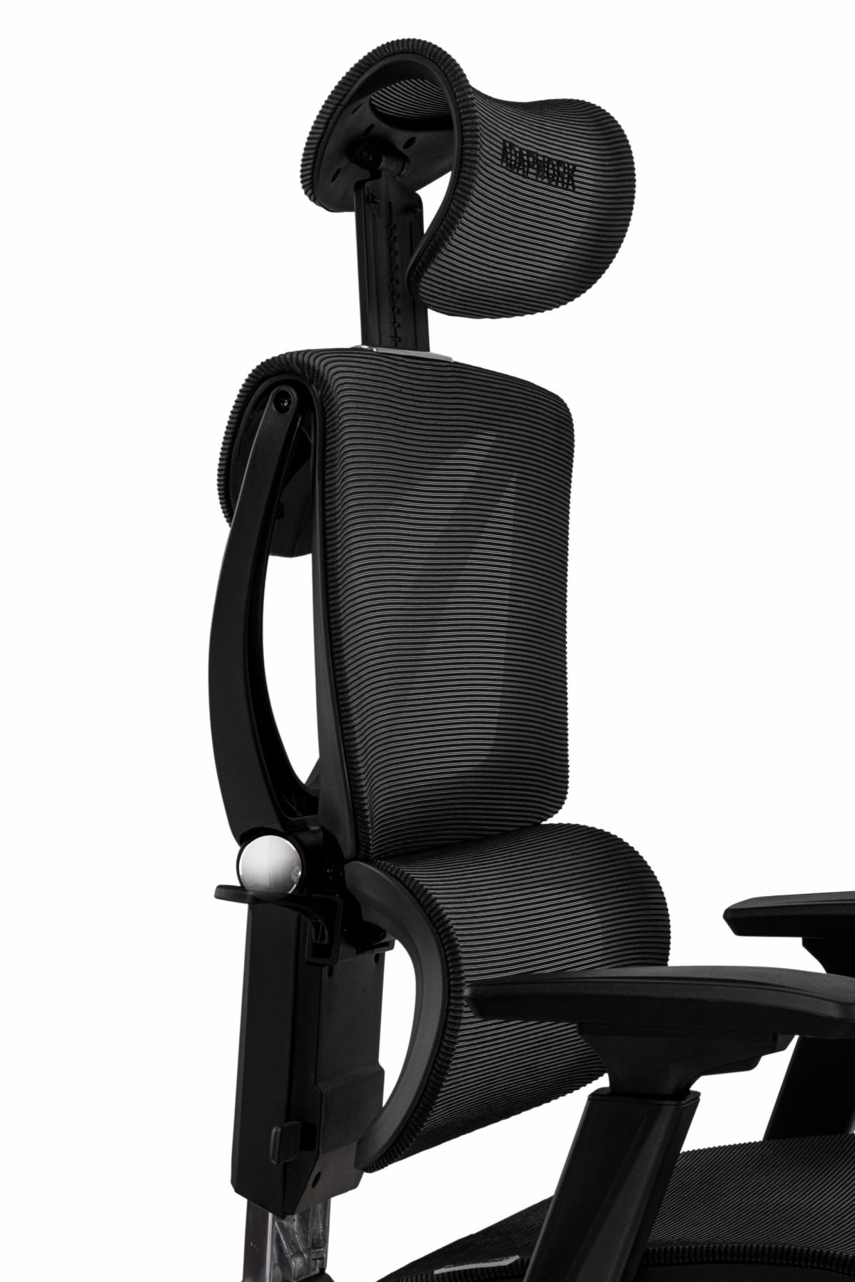 Кресло S3 Mesh Senior ErgoChair Deep Black, фото 11