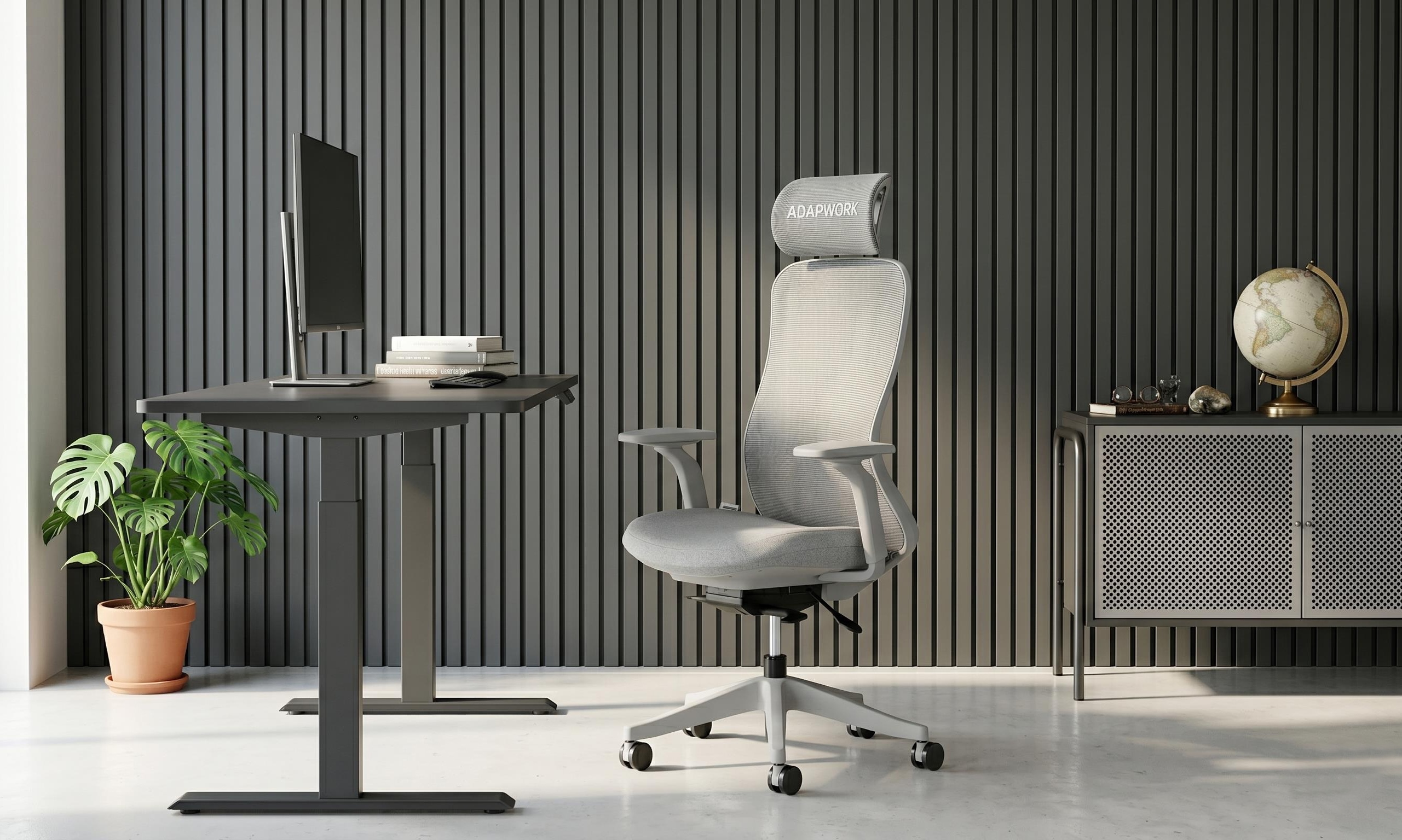 M4 Middle ErgoChair Deep Grey
