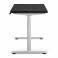 Adjustable table AdapDesk Smart 2 Motor Pro Speed 36мм Carbon Black, Snow White, photo 3 mini