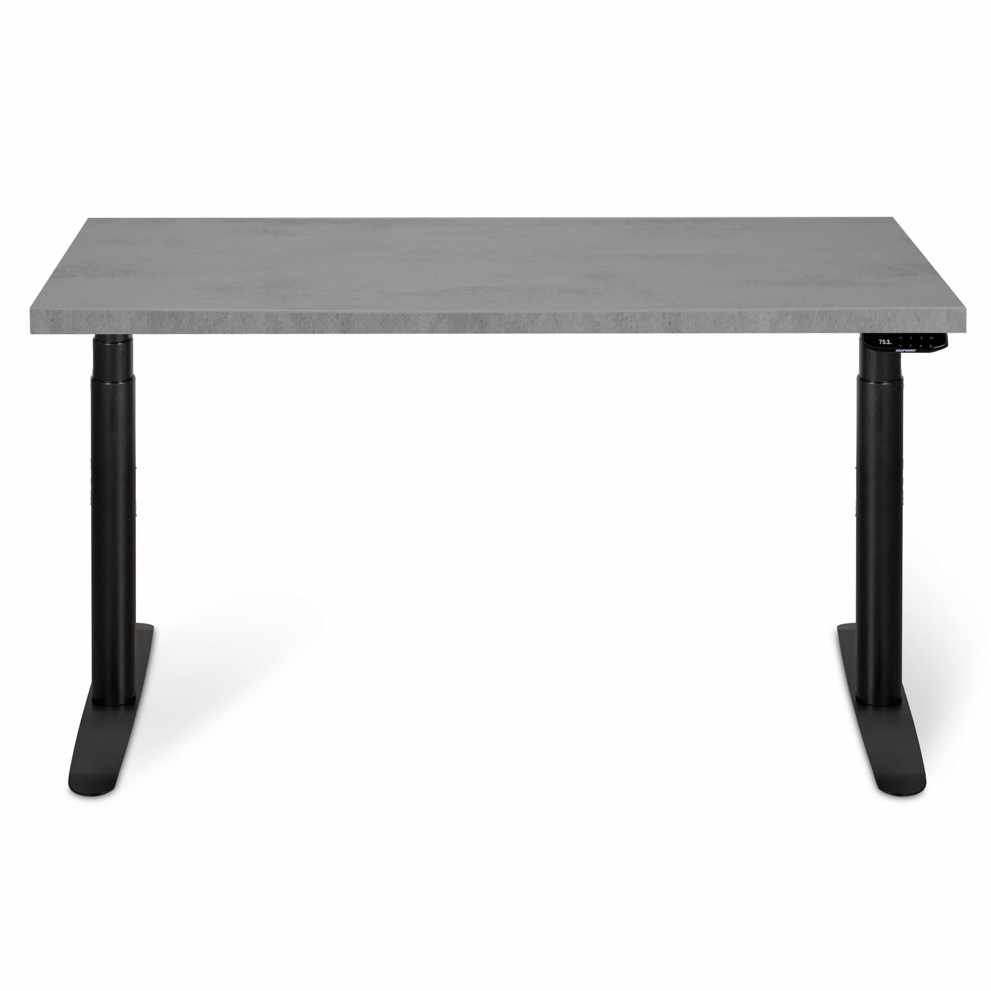 Adjustable table AdapDesk Smart 2 Motor Pro Max 36мм Smoky Gray, Space Black, photo 7