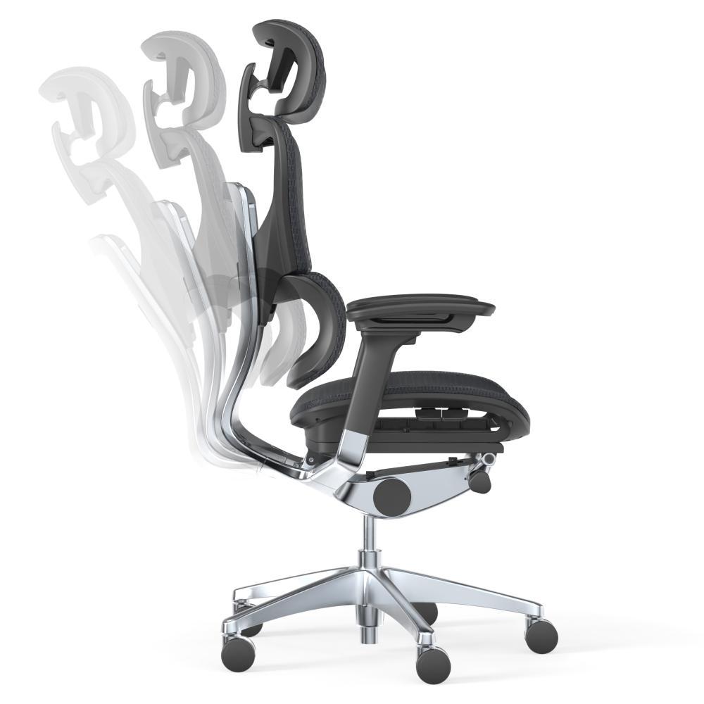 L1 Mesh Lead Ergochair Deep Black, photo 3