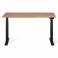 Adjustable table AdapDesk Smart 2 Motor Pro 36 Golden Wood, Space Black, photo 1 mini