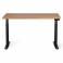 Adjustable table AdapDesk Smart 2 Motor Pro Speed 36мм Golden Wood, Space Black, photo 1 mini