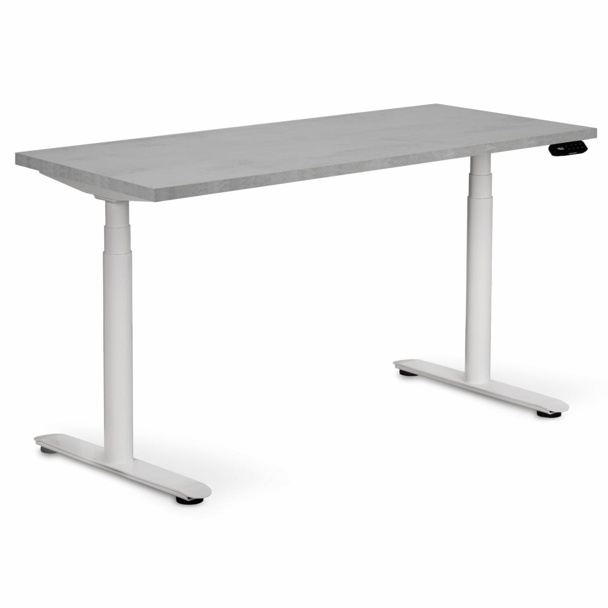 Adjustable table AdapDesk Smart 2 Motor Pro Max 36мм Smoky Gray, Snow White, photo 8