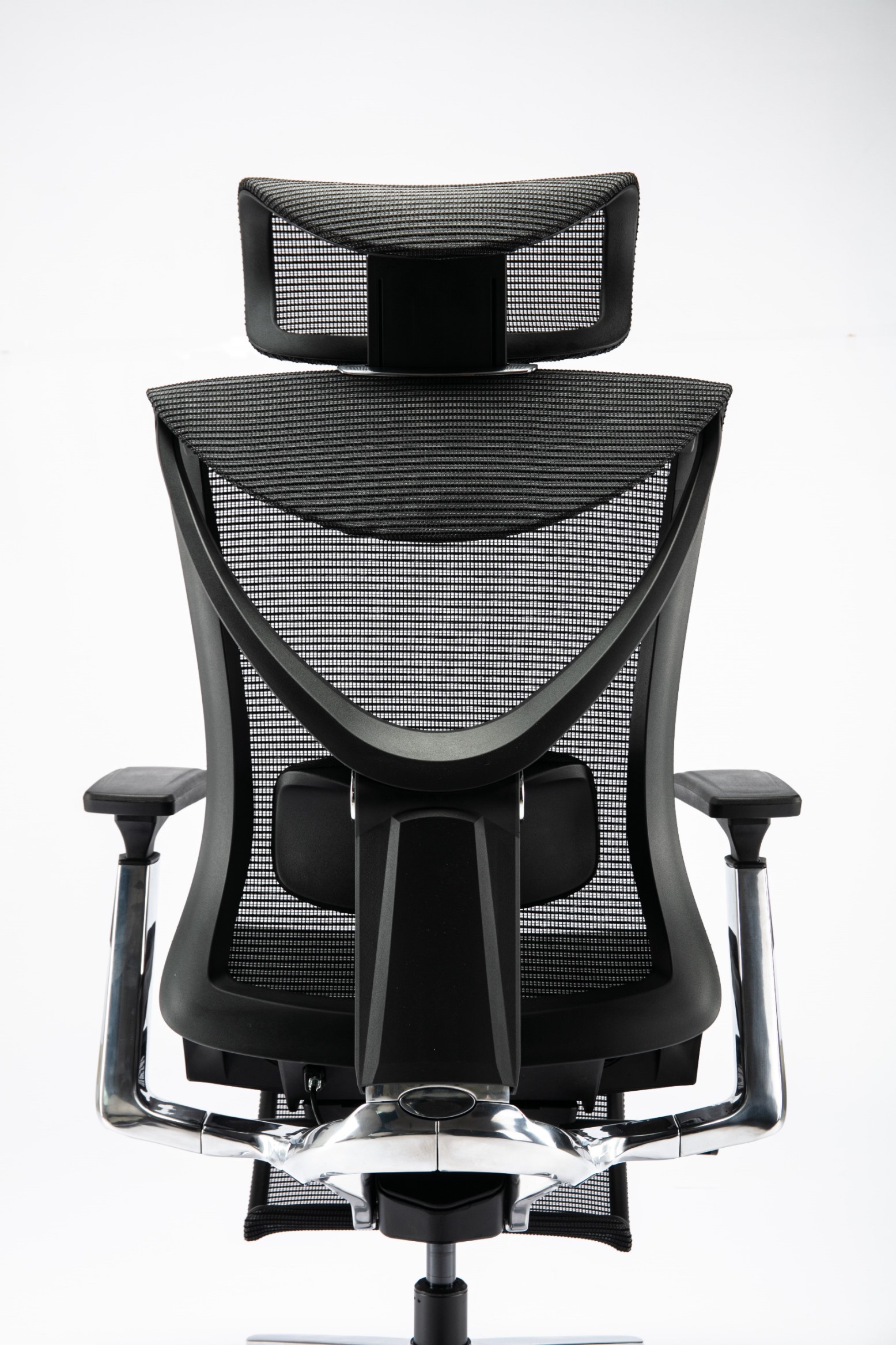 S1 Mesh Pro Max Senior ErgoChair Platinum Deep Black, photo 11