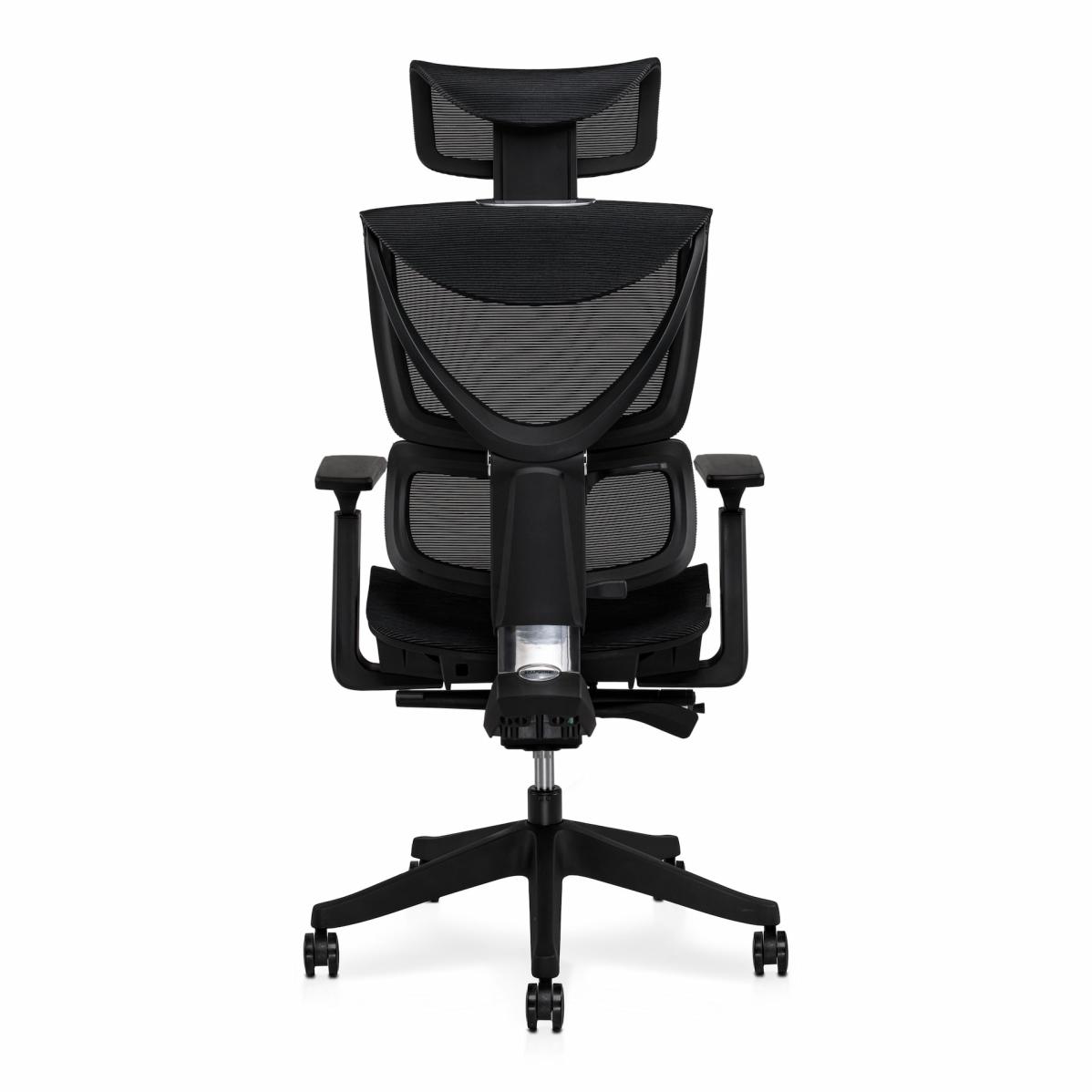 Кресло S3 Mesh Senior ErgoChair Deep Black, фото 5