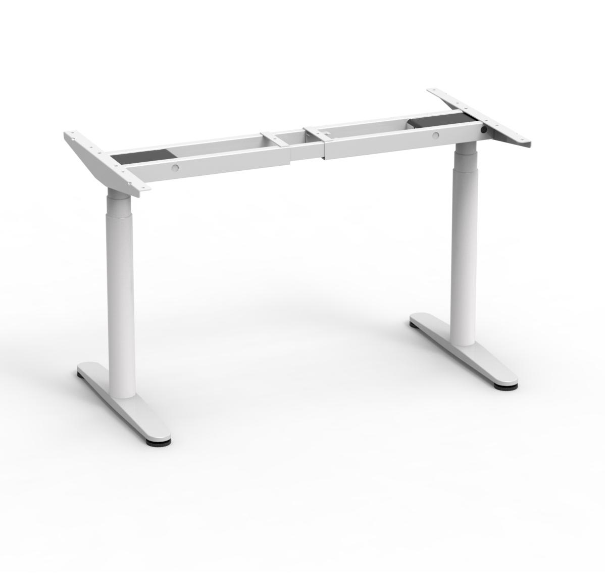 Adjustable table support AdapDesk Smart 2 Motor Pro Max Snow White, photo 7