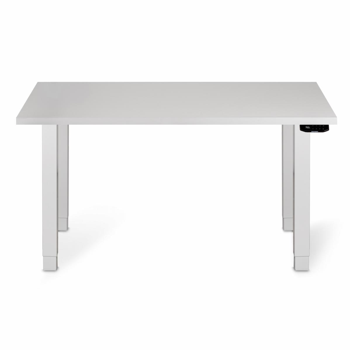 Adjustable table support AdapDesk Smart 4L 2 Motor 36mm Crystal White, Snow White, photo 7