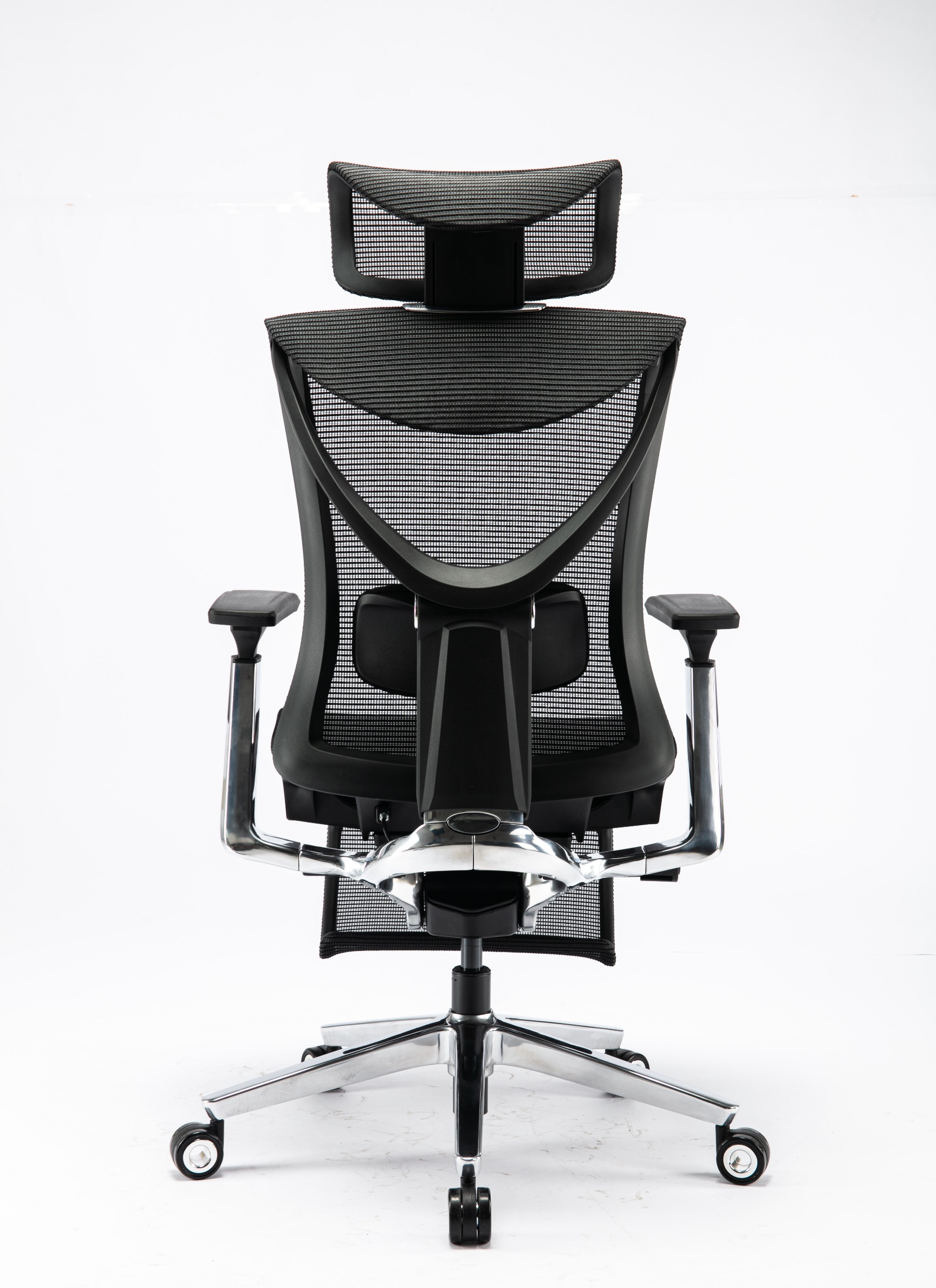 S1 Mesh Pro Max Senior ErgoChair Platinum Deep Black, photo 8