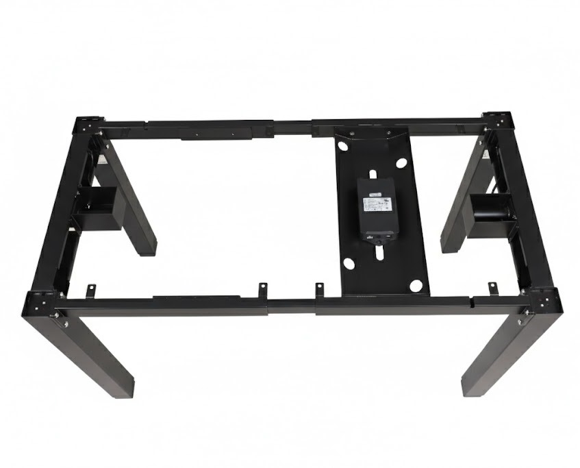 Adjustable table support AdapDesk Smart 4L 2 Motor Space Black, photo 6