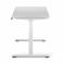 Adjustable table AdapDesk Smart 2 Motor Pro 36 Crystal White, Snow White, photo 3 mini