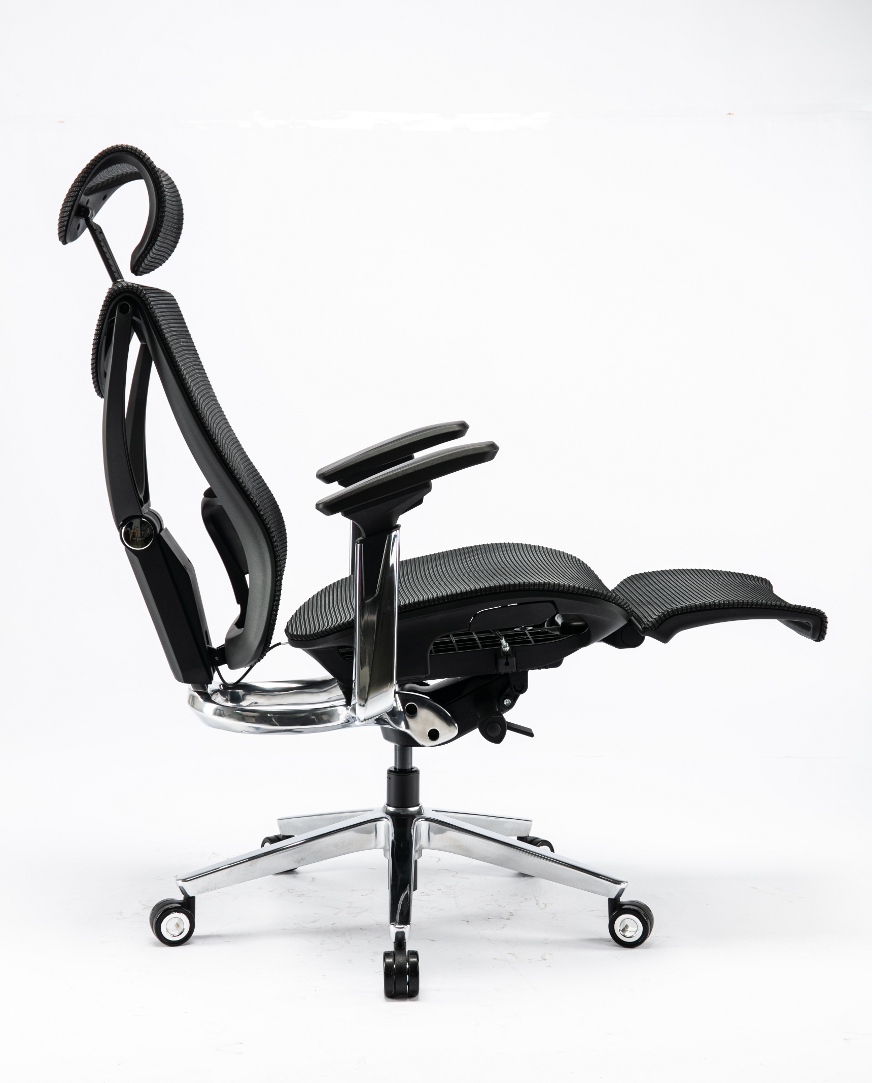 S1 Mesh Pro Max Senior ErgoChair Platinum Deep Black, photo 5