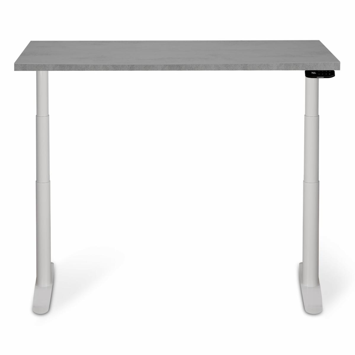 Adjustable table AdapDesk Smart 2 Motor Pro Max 36мм Smoky Gray, Snow White, photo 5