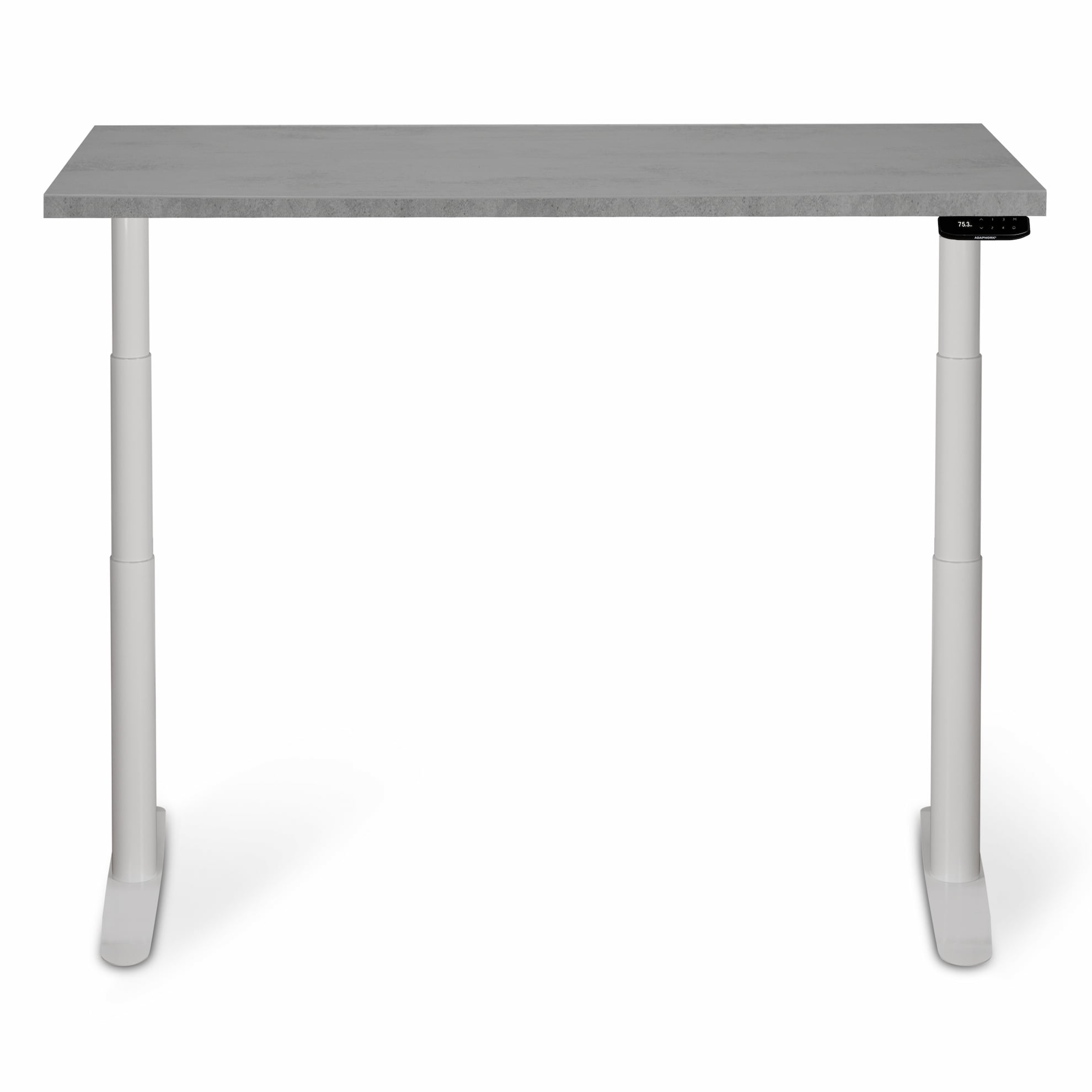 Adjustable table AdapDesk Smart 2 Motor Pro Max 36мм Smoky Gray, Snow White, photo 5