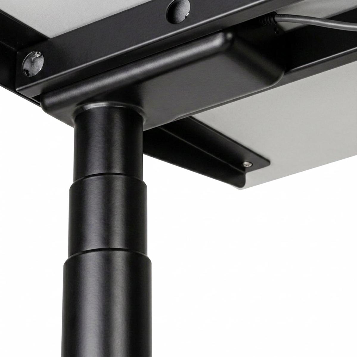 Adjustable table AdapDesk Smart 2 Motor Pro Speed 36мм Crystal White, Space Black, photo 6