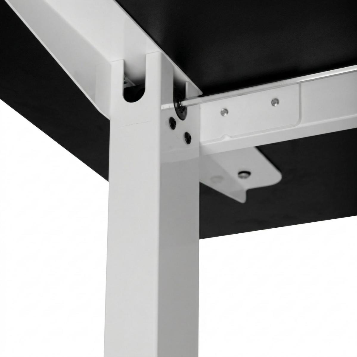 Adjustable table AdapDesk Smart Manual 18мм Deep Black, Snow White, photo 6