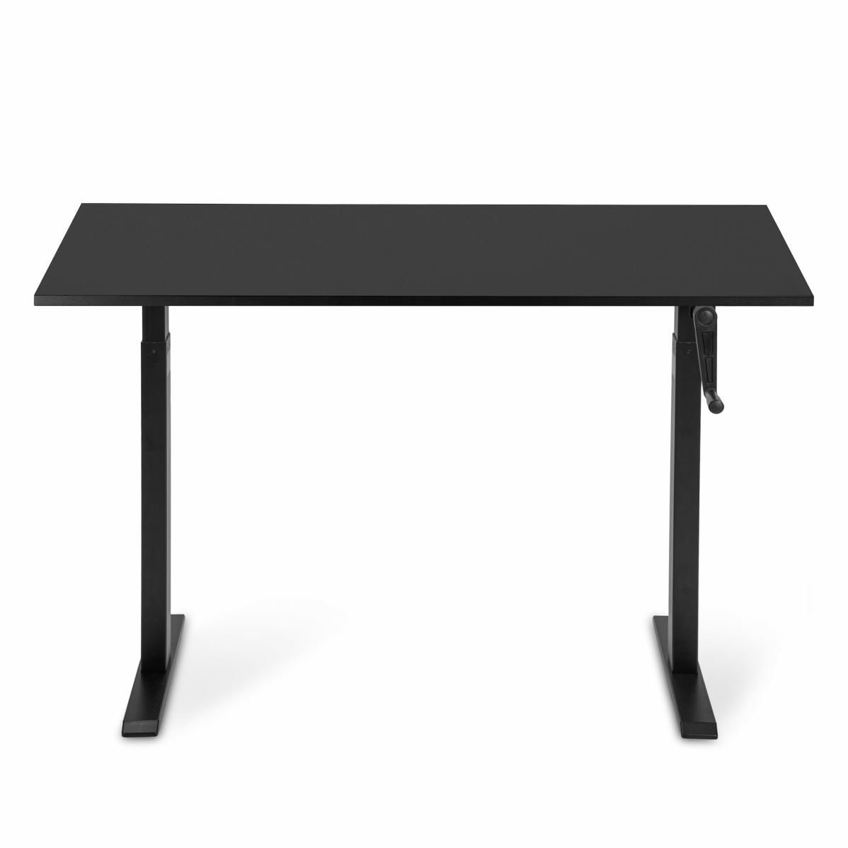 Adjustable table AdapDesk Smart Manual 18мм Deep Black, Space Black, photo 7
