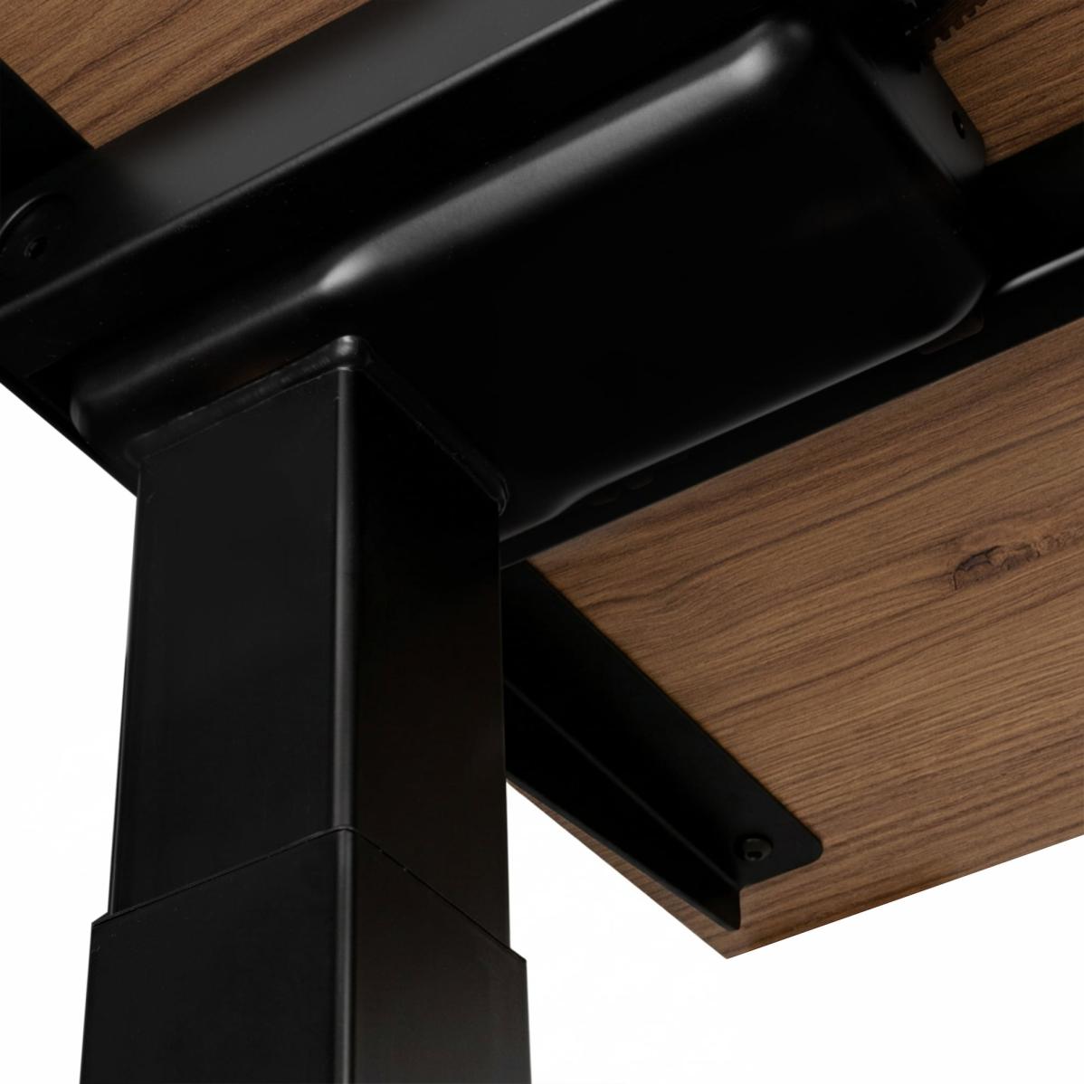 Adjustable table AdapDesk Smart 2 Motor Pro 36 Golden Wood, Space Black, photo 6