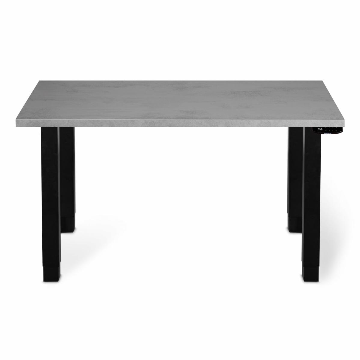 Adjustable table support AdapDesk Smart 4L 2 Motor 36mm Smoky Gray, Space Black, photo 7