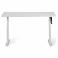 Adjustable table AdapDesk Smart Manual 18мм Crystal White, Snow White, photo 1 mini