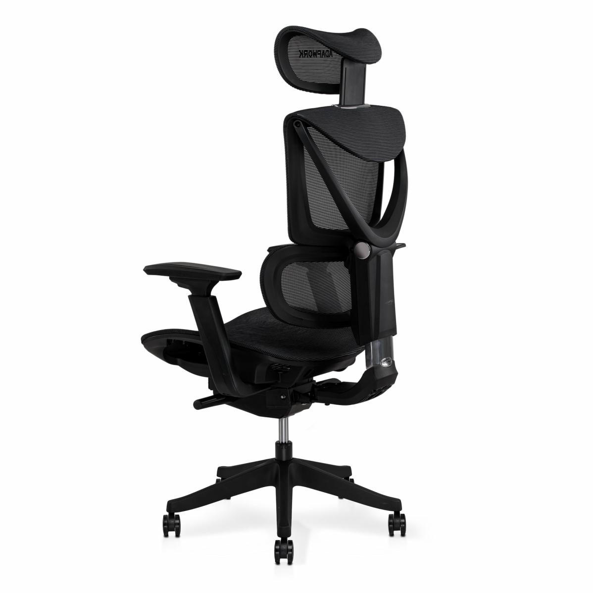 Кресло S3 Mesh Senior ErgoChair Deep Black, фото 6