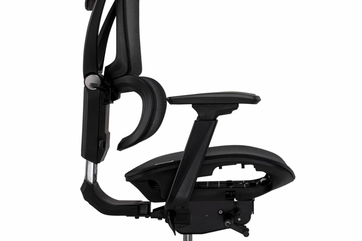 Кресло S3 Mesh Senior ErgoChair Deep Black, фото 9