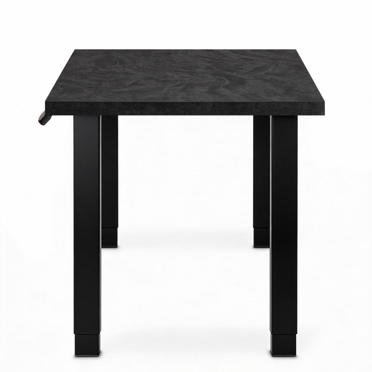 Adjustable table support AdapDesk Smart 4L 2 Motor 36mm Carbon Black, Space Black, photo 3