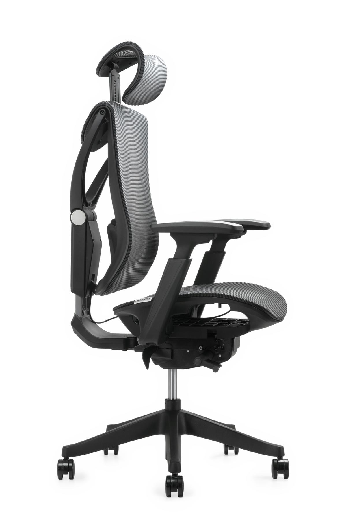 Кресло S1 Mesh Senior ErgoChair Deep Black, фото 3