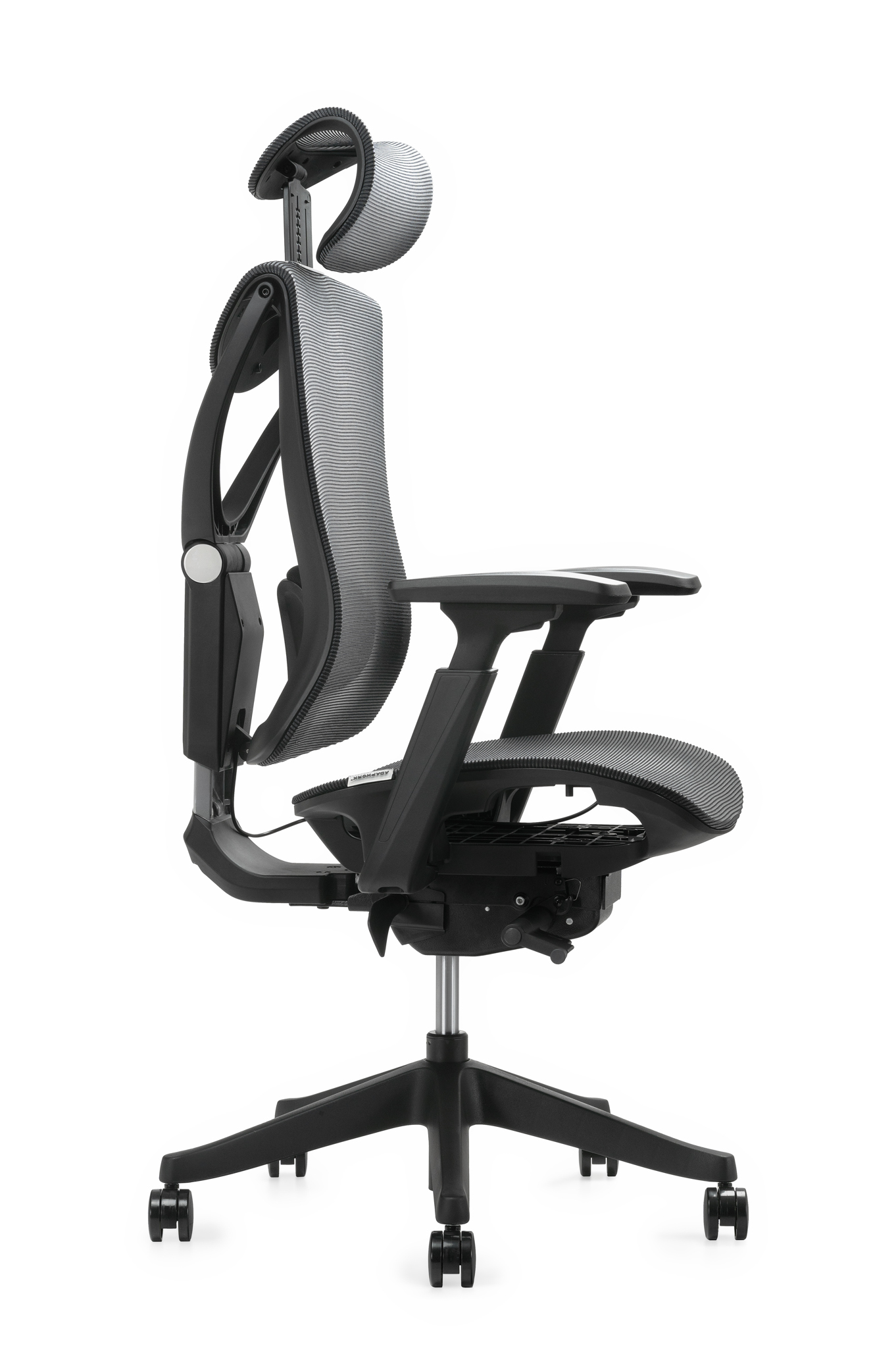 Кресло S1 Mesh Senior ErgoChair Deep Black, фото 3