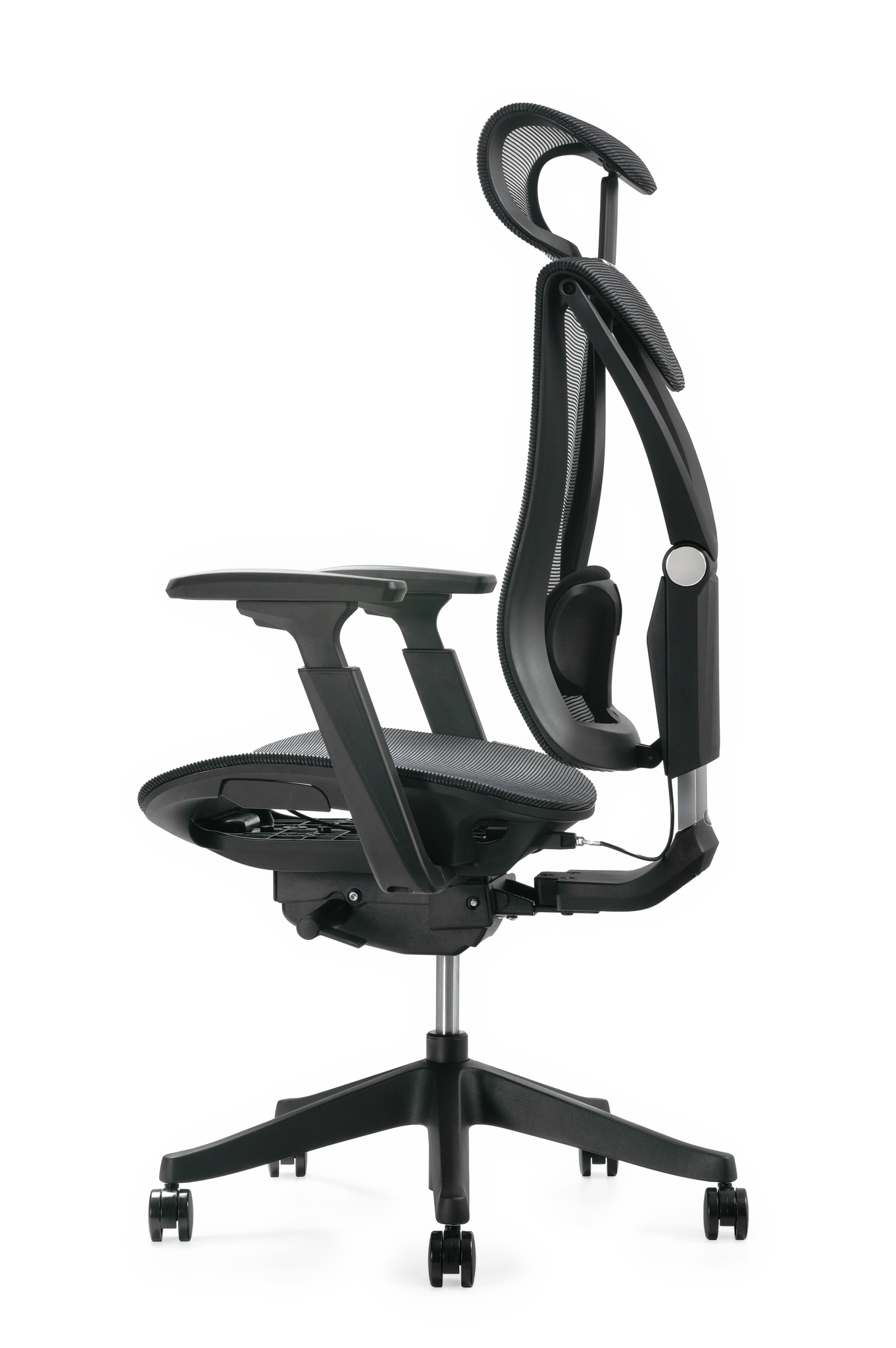 Кресло S1 Mesh Senior ErgoChair Deep Black, фото 5