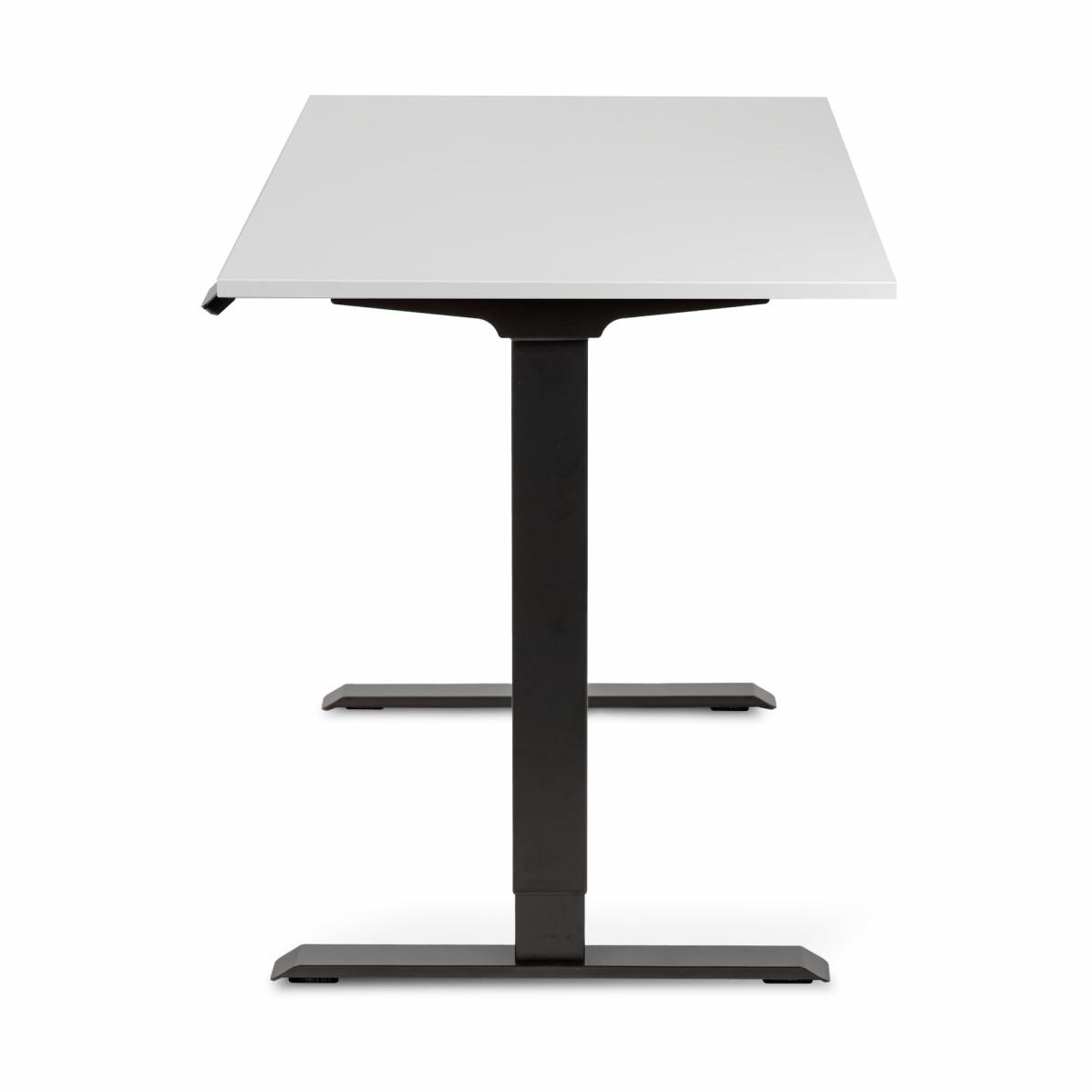 Adjustable table AdapDesk Smart 2 Motor 18mm Crystal White, Space Black, photo 3