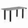 Adjustable table support AdapDesk Smart 4L 2 Motor 36mm Smoky Gray, Space Black, photo 8 mini