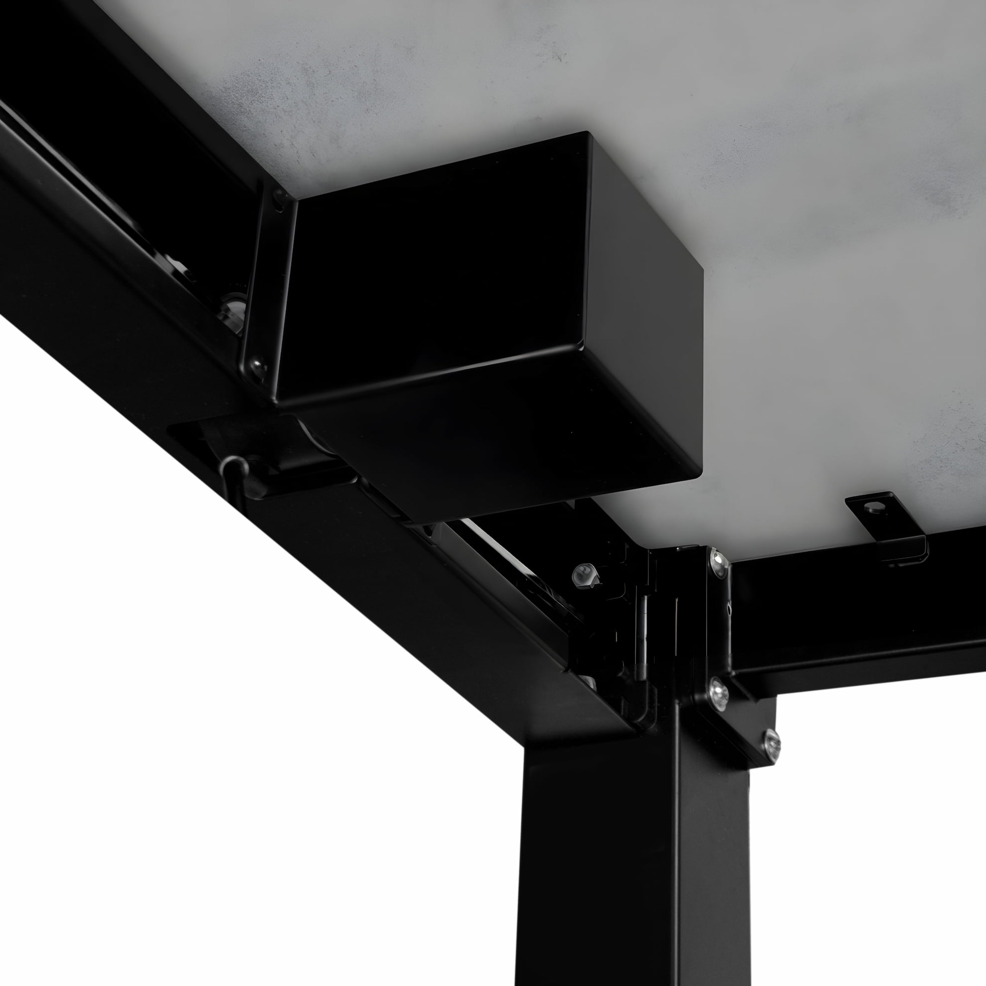 Adjustable table support AdapDesk Smart 4L 2 Motor 36mm Smoky Gray, Space Black, photo 6