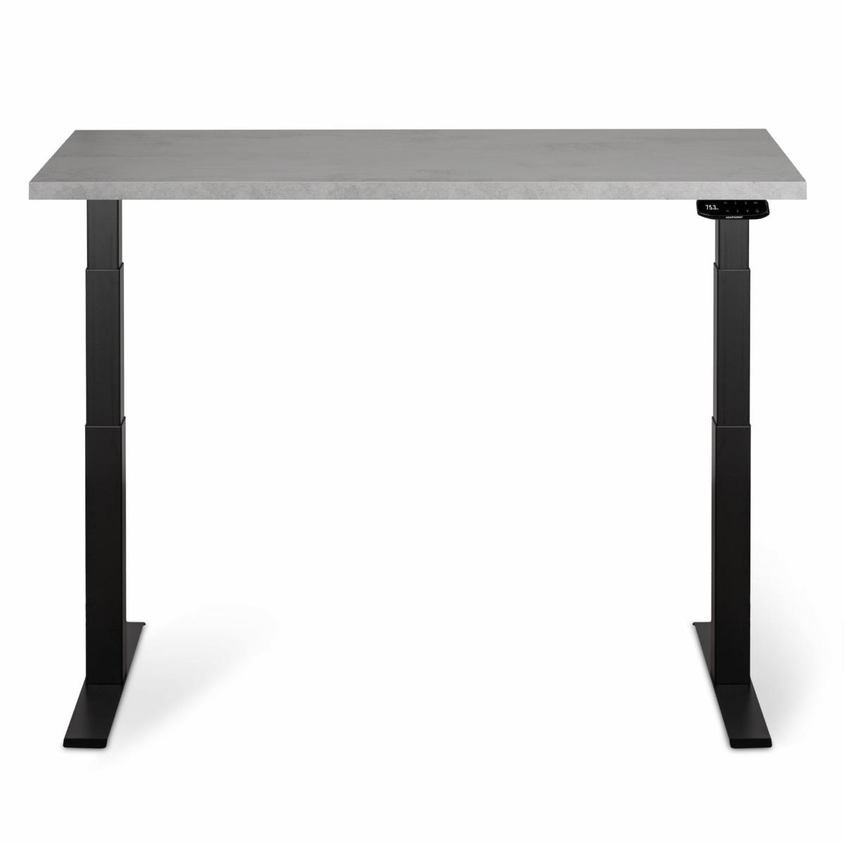 Adjustable table AdapDesk Smart 2 Motor Pro 36 Smoky Gray, Space Black, photo 5