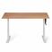 Adjustable table AdapDesk Smart Manual 18мм Golden Wood, Snow White, photo 7 mini